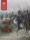 Cover image for War & Peace--Volume I